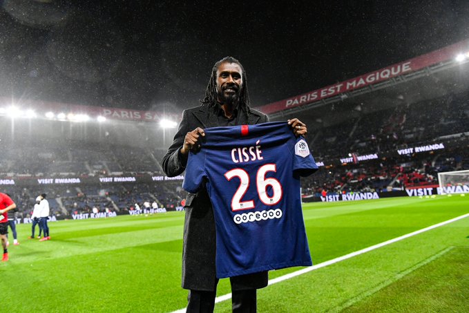 Le sélectionneur sénégalais Aliou Cissé honoré au parc des princes