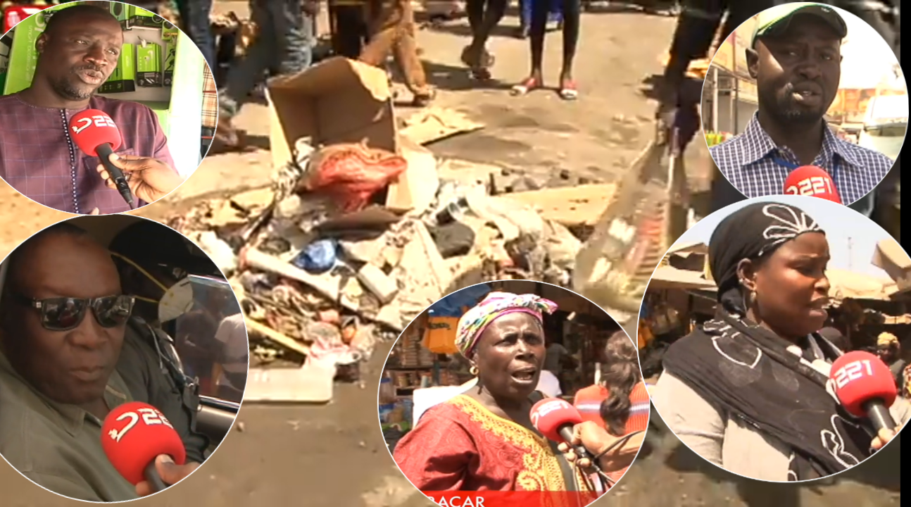 ( Reportage) Entre insalubrité et Coronavirus : le marché Tilène dans une  » sale ambiance « 