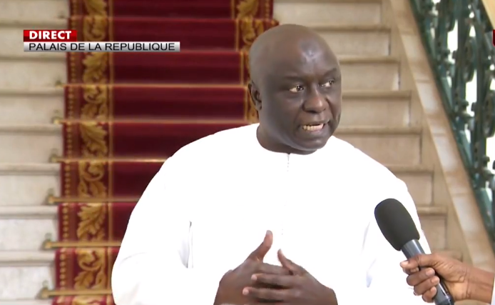 COVID-19 – déclaration d&rsquo;Idrissa Seck au Palais : « on a pas le temps de trop débattre »