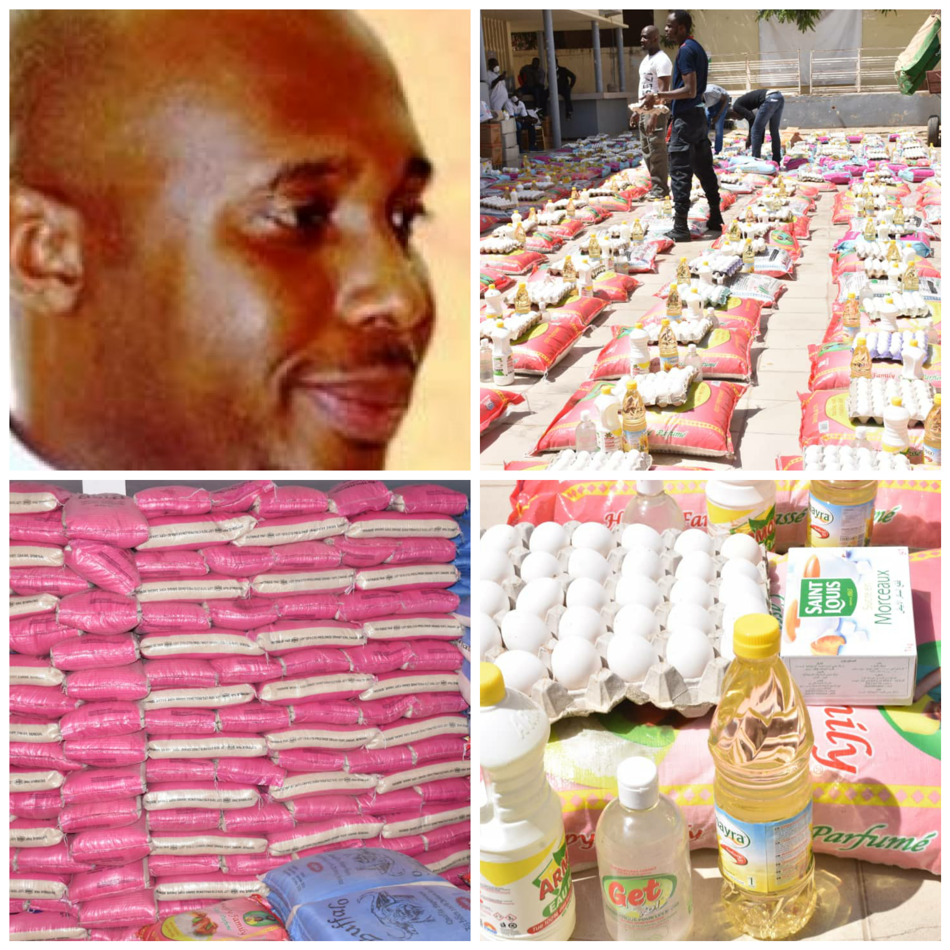 Lutte contre le Covid-19 : Barthélémy Dias distribue de l&rsquo;aide alimentaire aux populations de sa commune