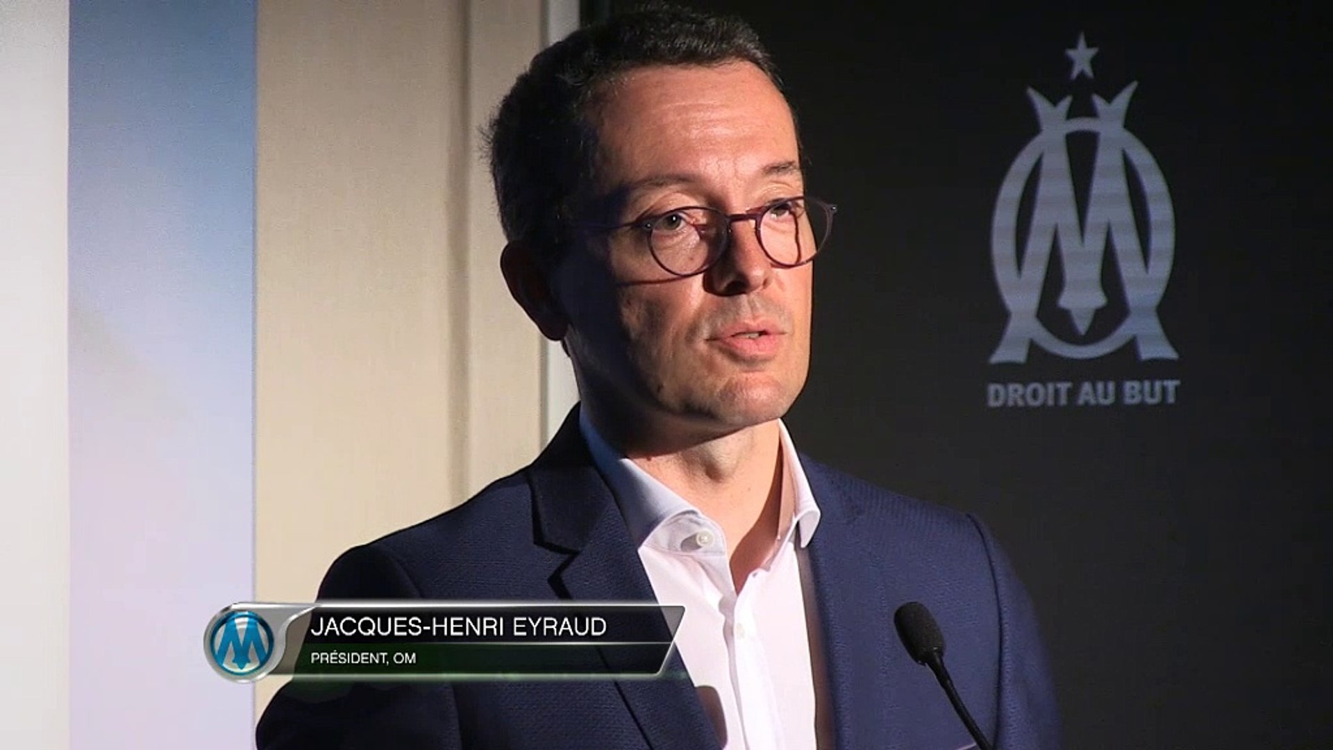 L’OM N’EST PAS À VENDRE GARANTI LE PRESIDENT EYRAUD