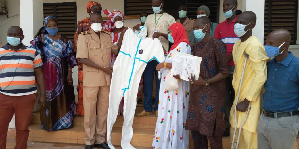 Covid-19 : Le DG de la SICAP SA renforce le centre hospitalier régional de Tambacounda