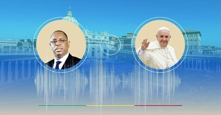 COVID-19, annulation de la dette, visite au Sénégal : le Président Macky Sall échange avec le Pape François