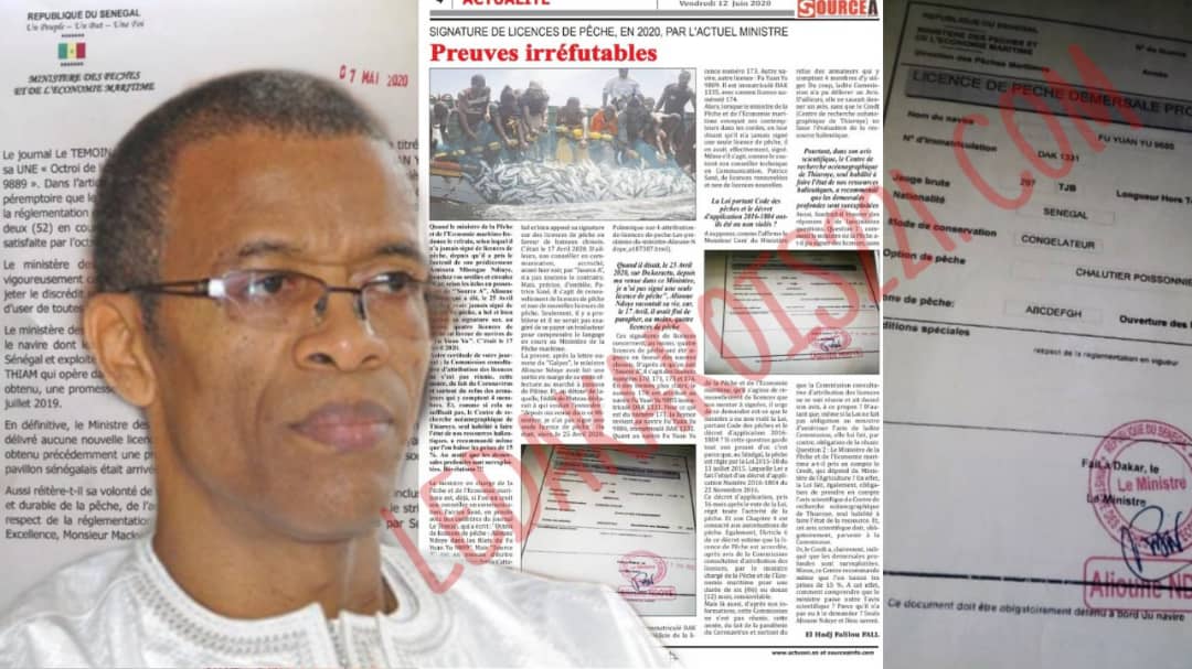 Signature de licences de pêche : Qui a raison entre…..? (DOCUMENTS)