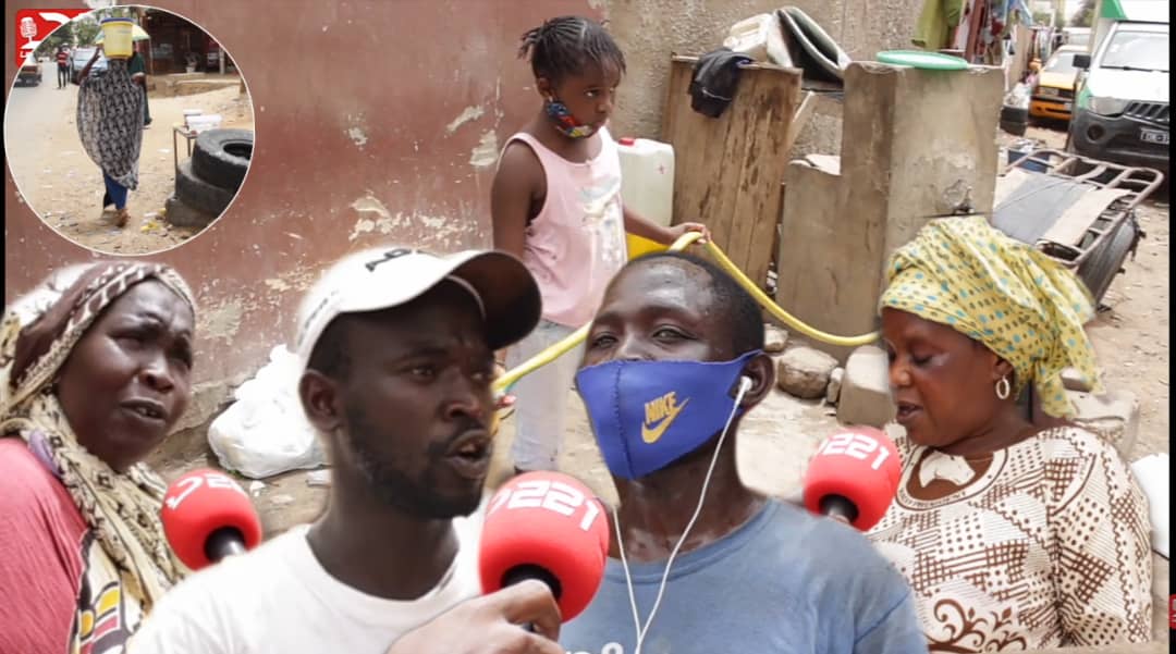 (Reportage) Pénurie d’eau à Dakar : Les populations inondent la capitale d’indignations