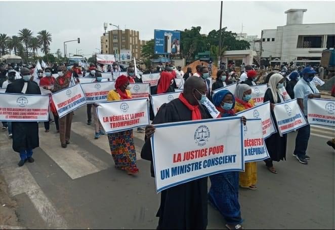 Justice : Le SYTJUST exige l&rsquo;application du protocole d&rsquo;accord signé avec le gouvernement.