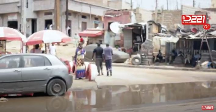 Première pluie et insalubrité : la situation dans certains quartiers de Dakar (VIDÉO)