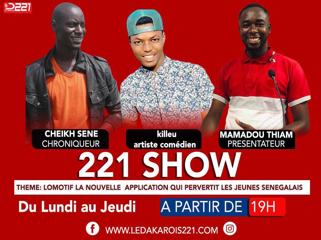 Malcom dans l&rsquo;émission 221 SHOW