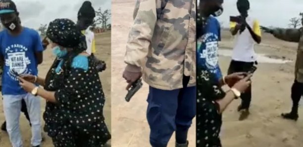 Le Vigile de « Babacar Ngom »qui avait braqué son pistolet face aux gendarmes ce mercredi