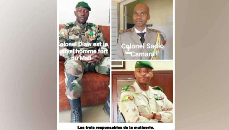 MALI: Les chefs mutins proches des Généraux Moussa Sinko Coulibaly et Amadou Haya Sanogo