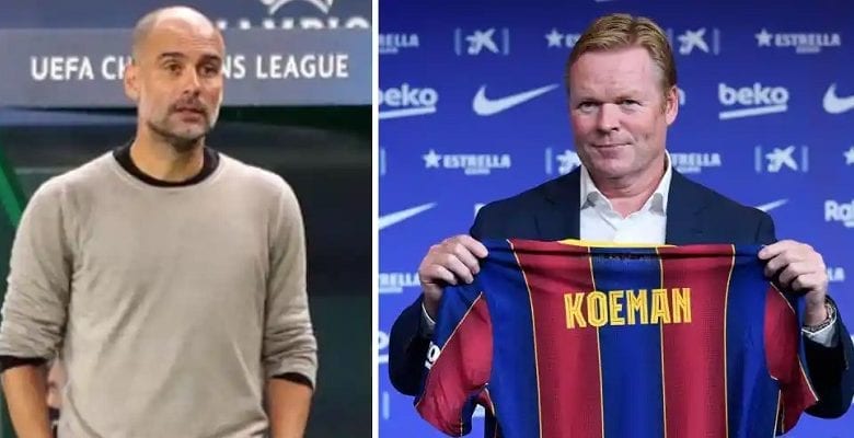 Barça: Pep Guardiola réagit à la nomination de Ronald Koeman