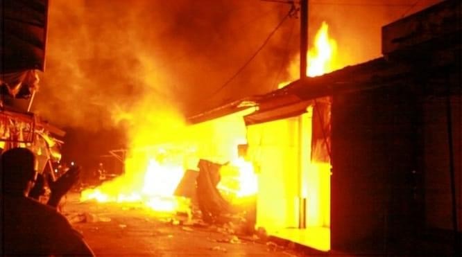 Pikine : Le marché Zinc ravagé par des flammes !