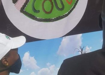 Pose de la première pierre pour l&rsquo;aménagement paysager du rond-point de l&rsquo;Université Cheikh Anta Diop