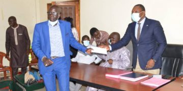 Séance de travail entre le Ministère de l&rsquo;Urbanisme, du Logement et de l’Hygiène publique et le comité de suivi de la mise en œuvre des opérations du « Force Covid 19 »