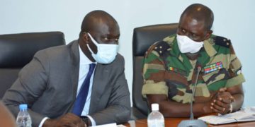 Séance de travail entre le Ministère de l&rsquo;Urbanisme, du Logement et de l’Hygiène publique et le comité de suivi de la mise en œuvre des opérations du « Force Covid 19 »