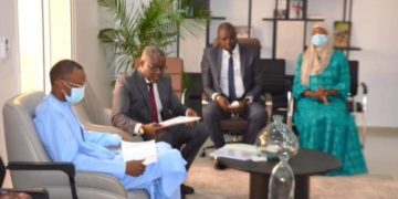 Visite de courtoisie siège UCG