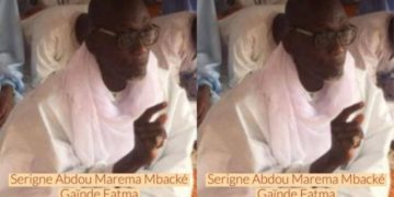 Décès de Serigne Abdou Maréma Mbacké fils de Gaindé Fatma.