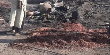 incendie à Kocolé : 40 cases parties en fumée