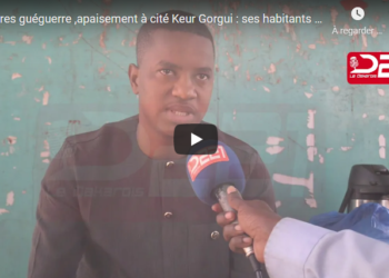 Apres guéguerre ,apaisement à cité Keur Gorgui : ses habitants ont exprimés leurs désaccords sur les évènements d hier et recadrent la justice