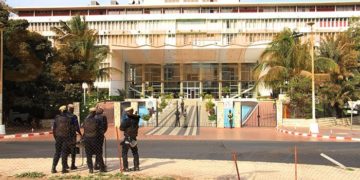 Immunité  parlementaire de Sonko: La police déployée à l&rsquo;assemblée nationale.