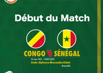5e journée Éliminatoires CAN21 CAMEROUN2022  1er Mi-temps – Sénégal – Congo