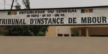 Le tribunal de Mbour ferme ses portes.