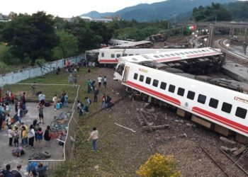 Taïwan : le déraillement d&rsquo;un train fait 48 morts