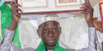 Mouhamadou Mahy Touré, vainqueur du grand prix  sénico.