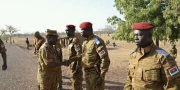 L&rsquo;armée Burkinabé attaque des terroristes en pleine formation