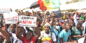 Non à l’homosexualité: les sénégalais rassemblés à la place de la nation