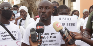 Justice: Marche pour la mort tragique de bébé Dia de la « Cigogne Bleue »