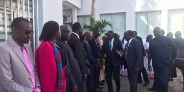 Visite de prise de contact du Ministre des Infrastructures, des Transports terrestres et du Désenclavement