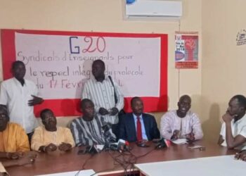 Le syndicat des enseignants « G20 », lance une grève de 24h