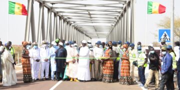Tournée économique : inauguration des Ponts et axes routiers à kanel