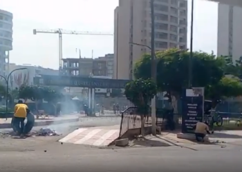 UCAD : Manif contre le vote du projet de loi du code pénal