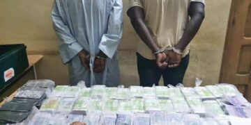 Saisie importante de quantités de faux billets par la Brigade de Gendarmerie de Keur Massar.