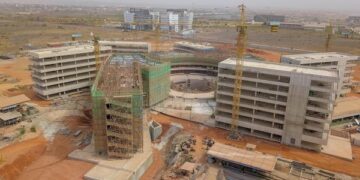 État d’avancement des travaux de la Maison des Nations Unies de Diamniadio !