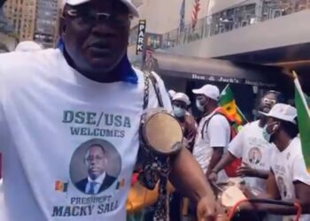 L&rsquo;accueil des sénégalais de New York réservé au Président Macky Sall