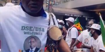 L&rsquo;accueil des sénégalais de New York réservé au Président Macky Sall