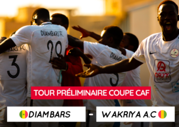 Coupe CAF : Le Diambars FC s&rsquo;impose lourdement face au Wakriya AC (3-0)