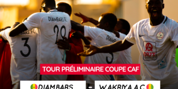 Coupe CAF : Le Diambars FC s&rsquo;impose lourdement face au Wakriya AC (3-0)