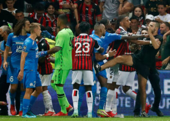 LIGUE 1 : L’OGC NICE ET L’OM SE RETROUVENT APRES LES INCIDENTS DE L&rsquo; ALLIANZ RIVIERA