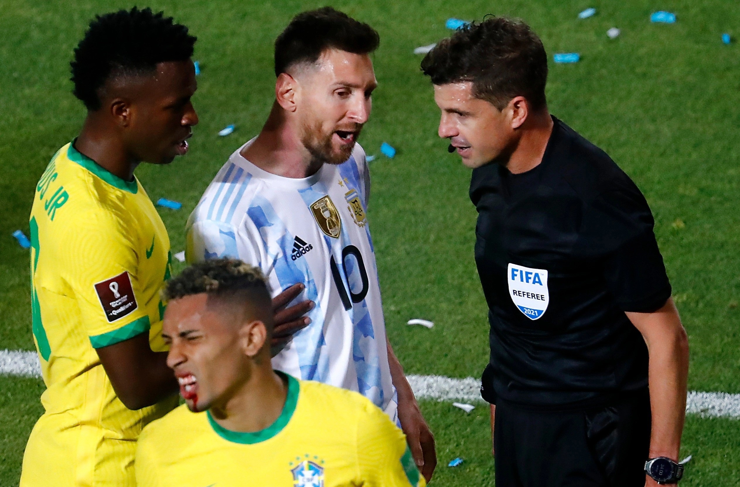 Eliminatoires Mondial 2022: l&rsquo;arbitre d&rsquo;Argentine – Brésil suspendu