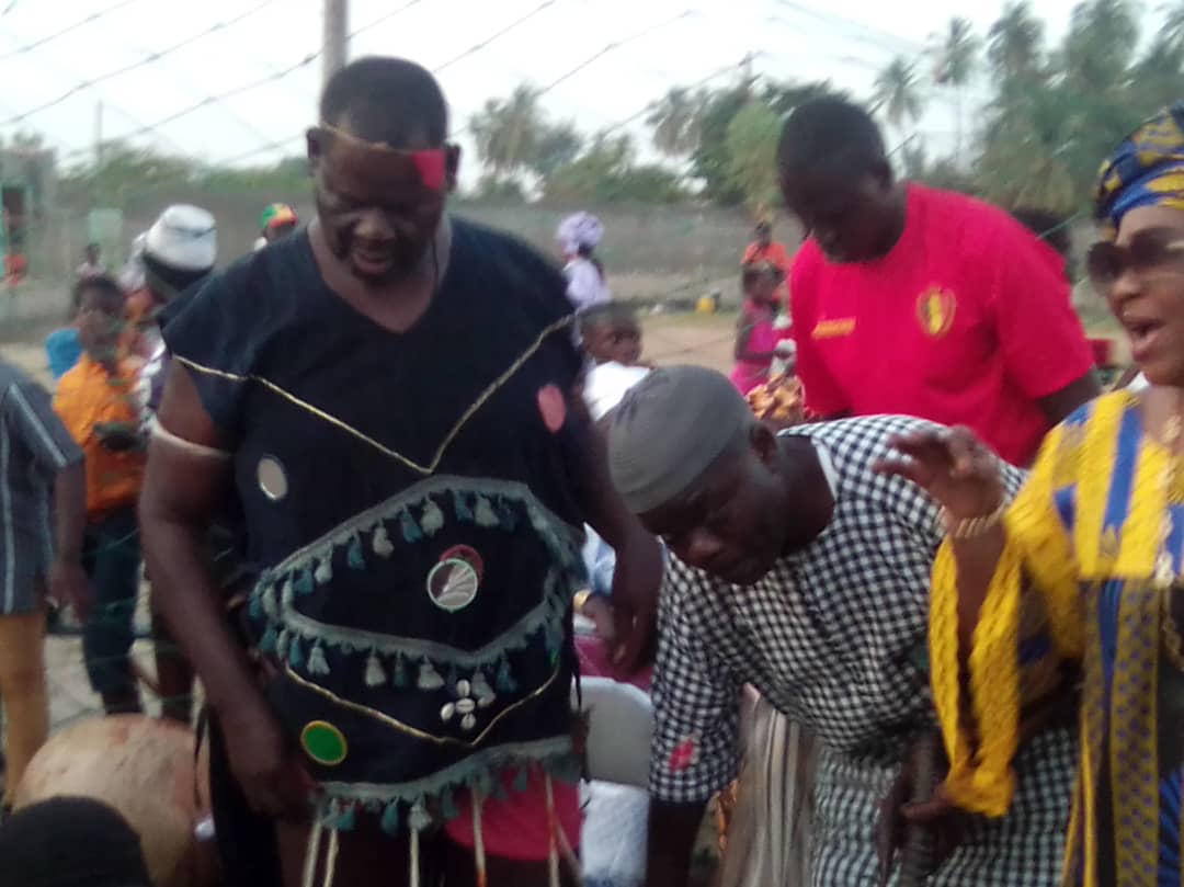 Manga II ancien « Roi de arènes » honoré par la communauté de Ndoffène.