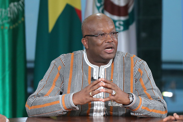 Roch Kaboré président du Burkina Faso détenu par des soldats mutins