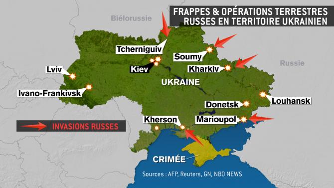 Crise ukrainienne:Des nouveaux tirs ce vendredi, dans le centre du pays
