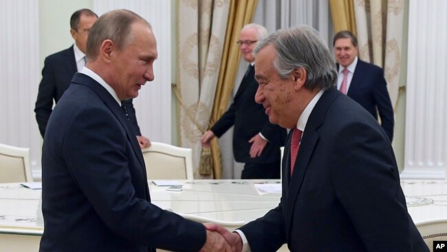 Le Secrétaire général de l’ONU rencontrera séparément Poutine et Zelenskyy la semaine prochaine