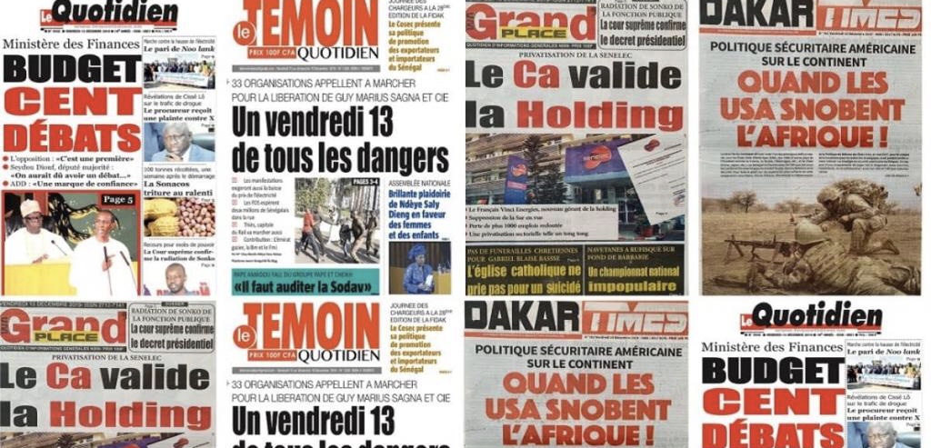 Revue de Presse : l’économie, Santé, Énergie et Politique à la Une