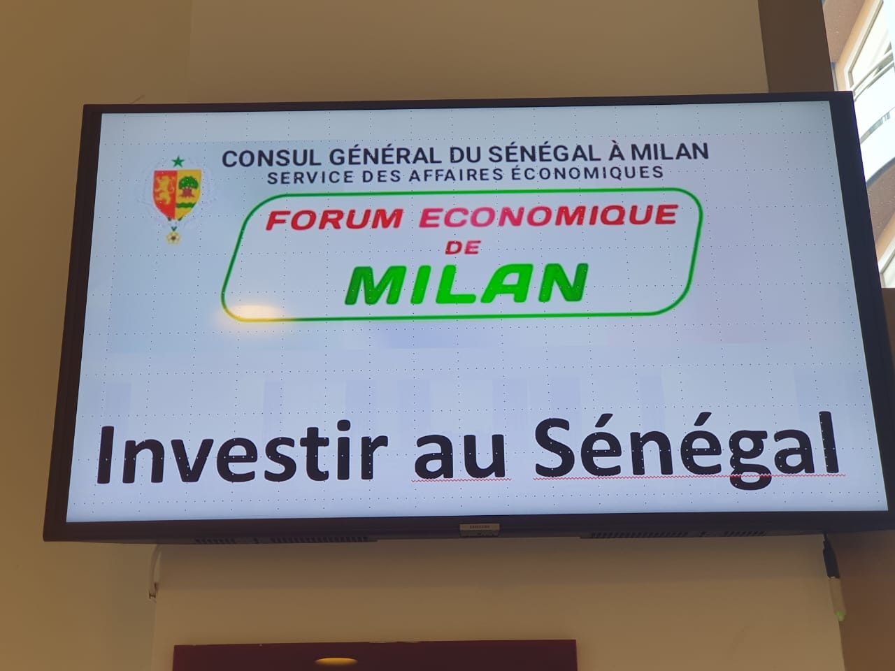 Forum économique de Milan: Investir au Sénégal…