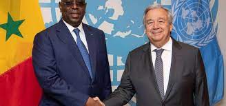 Antonio Guterres secrétaire général de l’ONU en visite au Sénégal